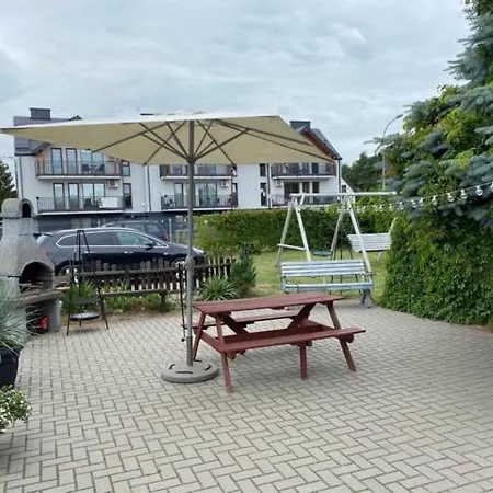 Lägenhet Na Zaciszu Kąty Rybackie